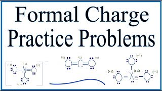 Formal Charge Practice Problems with Explanations [upl. by Aisenat]