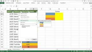 excel518  Sumowanie komórek według koloru  bez VBA [upl. by Scopp]