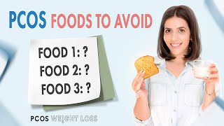 FOODS TO AVOID With PCOS  3 Worst Foods Ranked [upl. by Nois884]