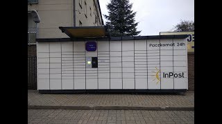 How to Receive Parcel from InPost Lockers  inpost paczkomaty English Subtitles [upl. by Thissa932]