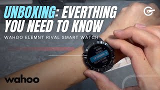 Wahoo ELEMNT Rival Smartwatch Everything You Need to Know [upl. by Hovey]