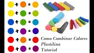 Como combinar colores con plastilina [upl. by Anelah]