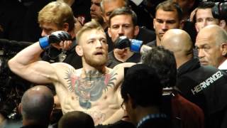 Conor McGregor Entrance vs Jose Aldo UFC 194 Las Vegas MGM Live [upl. by Nerahs]