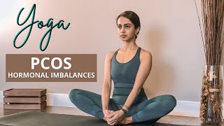 Yoga For PCOS Hormonal Imbalances amp Irregular Periods  Part 1  Effective Asanas for Cure [upl. by Rohclem895]