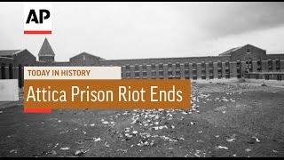 Attica Prison Riot Ends  1971  Today in History  13 Sept 16 [upl. by Hanah618]