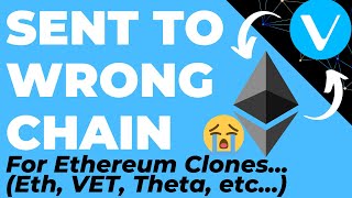 Recover Ethereum Sent to VeChain Address VET to ETH or ETH clone Keystore Mnemonic or Ledger [upl. by Columbus]