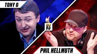 PHIL HELLMUTH VS TONY G The EPIC rivalry ♠️ Poker Rivals ♠️ PokerStars [upl. by Sussna695]