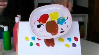 Cómo hacer color marrón Nuevo canal Pintar con Marta [upl. by Anidal112]