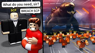 This Roblox SCP will do anything I ask [upl. by Dracir]