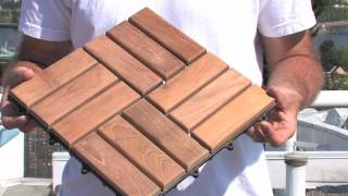 How To Install Deck Tiles [upl. by Nirtak]