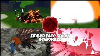 Ember Fate Spirit REWORKED  Showcase  Spawn location Shindo Life [upl. by Leonardi305]