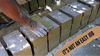 How Clay Bricks Are Made  Handmade Bricks [upl. by Notrom105]