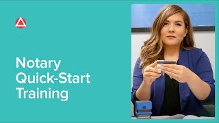 Notary QuickStart Training [upl. by Liane165]