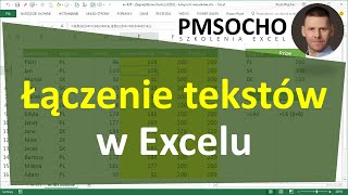 EXCEL  Łączenie tekstów [upl. by Aeriel]