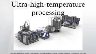 Ultrahightemperature processing [upl. by Pelaga]