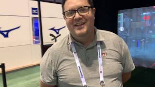 TruGolf MultiSport simulator at the 2020 PGA Merchandise Show [upl. by Samuella]