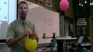 Helium and Sulfur Hexafluoride Demo [upl. by Ehtyde801]