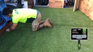 How To Install Turf On A Hard Surface [upl. by May]