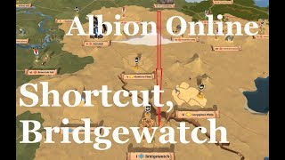 Albion Online  Caerleon to Bridgewatch fast almost safely [upl. by Adriana]