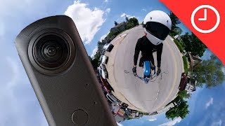 Ricoh Theta Z1 Review 360 Camera with pro features [upl. by Aihseyn]