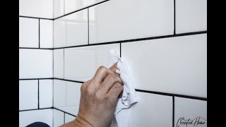 How to Grout Tile A Beginners Guide [upl. by Haerle134]