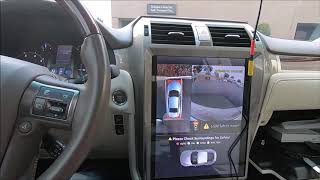 How to Set up 360 Degree Panoramic Advanced Around View Monitoring System Car Camera [upl. by Aluino]