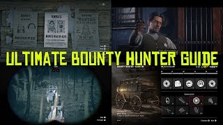 Red Dead Online Ultimate Bounty Hunter Guide How To Make Money With The Bounty Hunter [upl. by Ferrel]