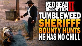 New Bounties Help The Tumbleweed Sheriff Hunt Del Lobo Red Dead Redemption 2 Bounty Hunting RDR2 [upl. by Setsero]