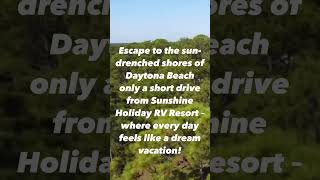 Daytona Beach’s Sunshine Holiday RV Resort Review rvmiles [upl. by Leinahtam462]