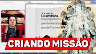 CRIANDO Missão Ordem Paranormal osni [upl. by Raf]