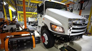 Hino Trucks Plant  Production Light and Medium Duty Trucks [upl. by Grim]