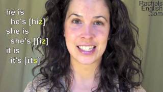 How to Pronounce Contractions American English Pronunciation [upl. by Maida154]