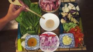 Paano magluto Sinigang na Buto Buto Baboy  Pork Ribs Recipe  Tagalog Pinoy Filipino Cooking [upl. by Redneval410]