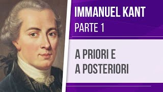 KANT 1 – A PRIORI E A POSTERIORI  RACIONALISMO [upl. by Ardiedak609]