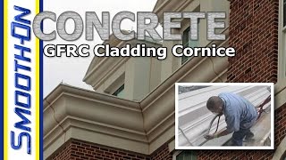 Creating a GFRC Cornice  Featuring GFRC Cladding Systems [upl. by Kotto993]