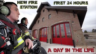 First 24 Hours in a New Fire Station  A Day in the Life [upl. by Romie]