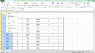 Excel  podstawy Łączenie ze sobą kolumn i wierszy [upl. by Nosnehpets]