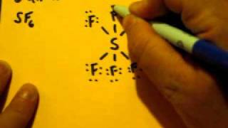 Lewis Dot Structure of SF6 Sulfur HexaFluoride [upl. by Atoked875]