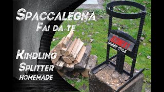 Spaccalegna Fai da Te  Kindling Splitter Homemade [upl. by Stark]