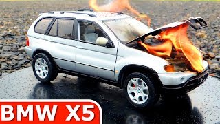 Burning my BMW X5 The Car is on FIRE Toy Car BURNOUT 2 [upl. by Geiger]