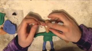 How To Make A Clay Man Tutorial [upl. by Borrell46]