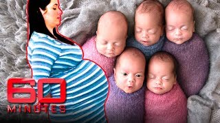 Surprised by Five Naturally conceived quintuplets  60 Minutes Australia [upl. by Mcnamee160]