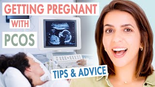 PCOS How To GET PREGNANT Naturally Tips amp Advice [upl. by Rellek479]