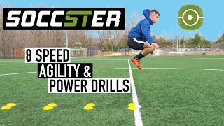 8 Exercises to Improve Speed Agility amp Power [upl. by Ardried18]