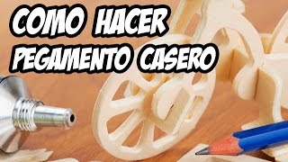 Como hacer pegamento casero  Engrudo [upl. by Mitchiner]