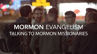 Mormon Evangelism  Arguing with Mormon Missionaries [upl. by Oirevlis]