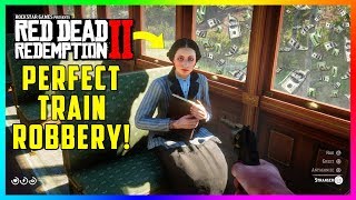 Red Dead Redemption 2 PERFECT Train Robbery Location  NO Bounties NO Lawmen amp NO Wanted Level [upl. by Acnaib]