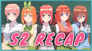 The Quintessential Quintuplets Season 2 in a Nutshell [upl. by Suirred]