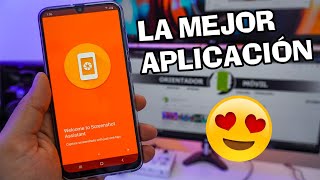 La MEJOR APLICACIÓN Para Realizar CAPTURA de PANTALLA Muy FÁCIL y Rápido📱OrientadorMovil [upl. by Virginie]