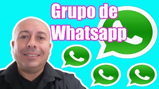 Como crear un grupo de Whatsapp [upl. by Prissy86]